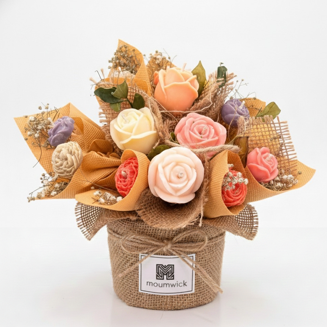Scented Candle Bouquet