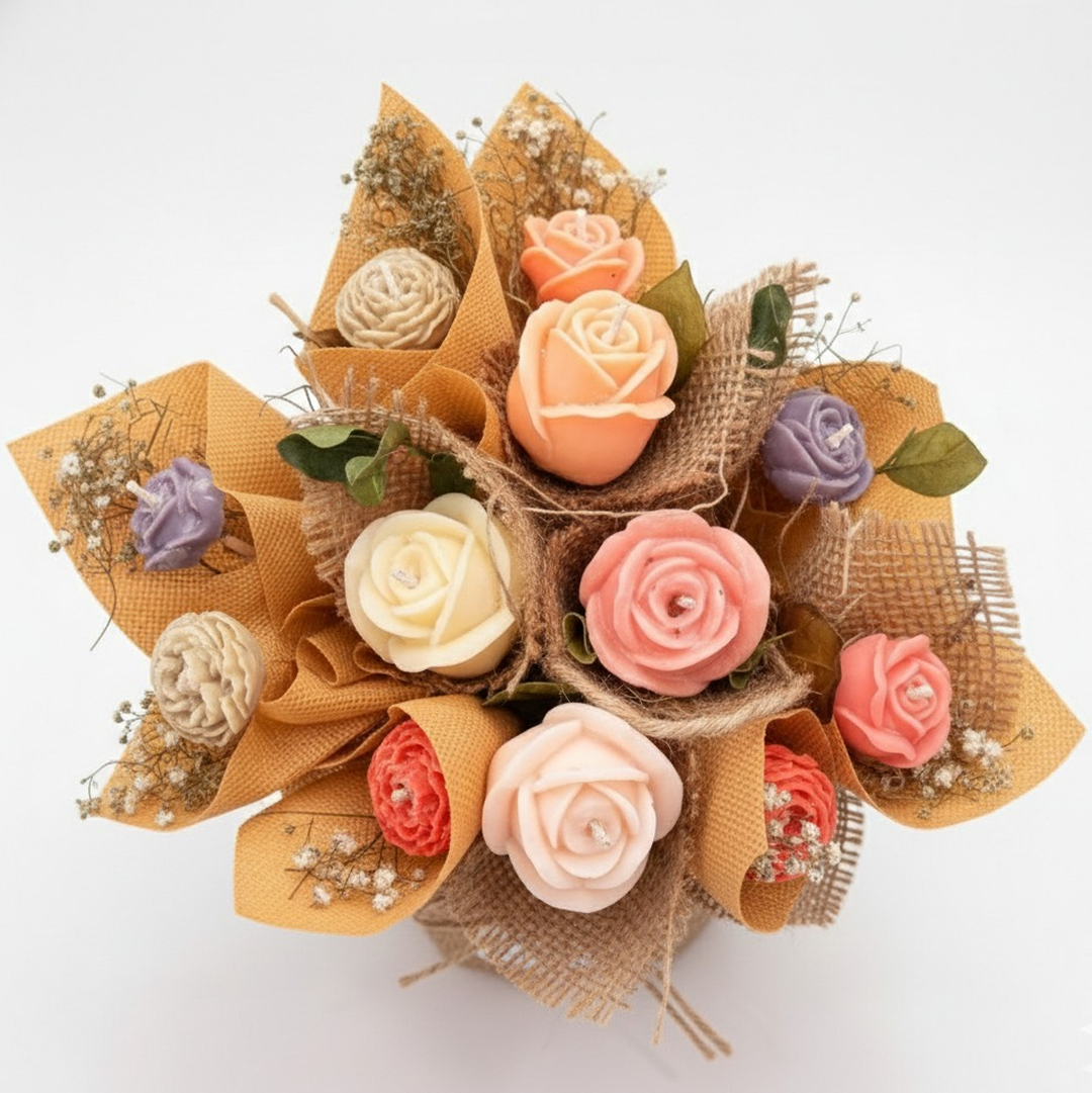 Scented Candle Bouquet
