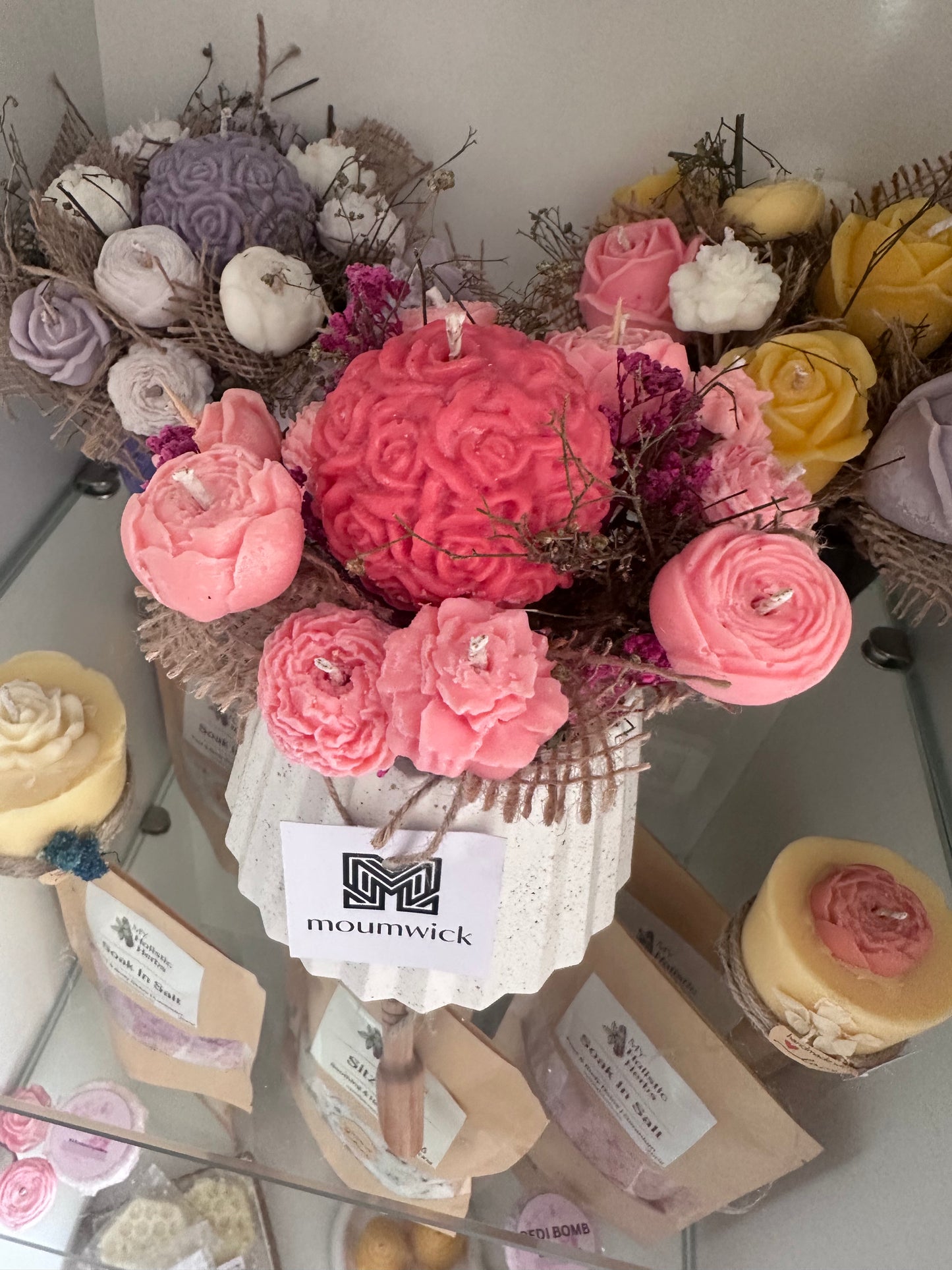 Scented Candle Bouquet