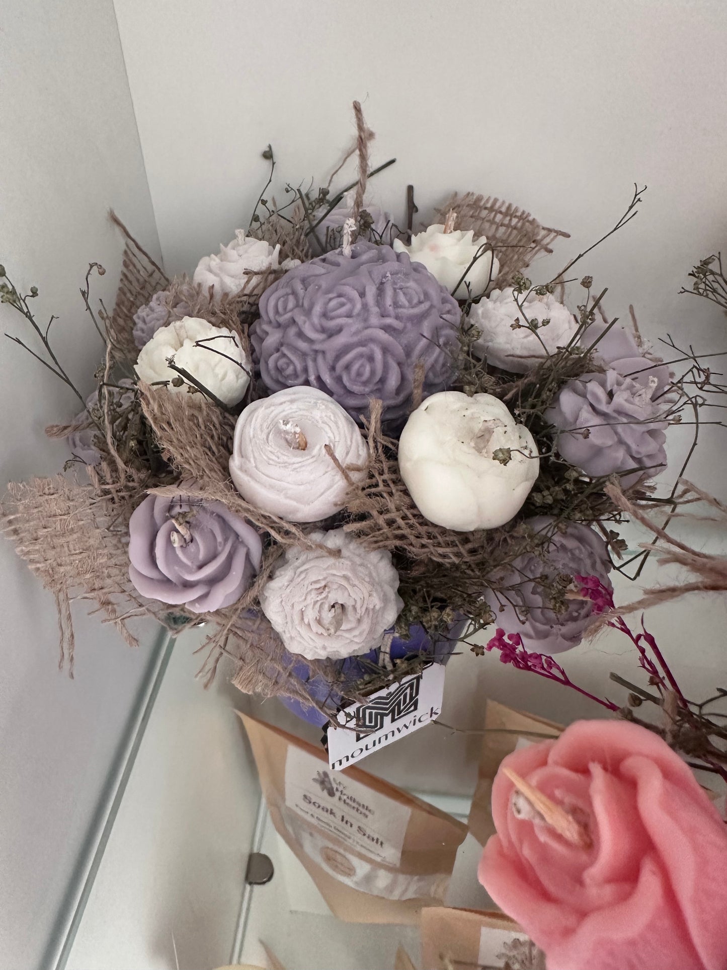 Scented Candle Bouquet